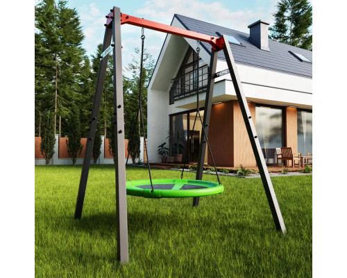 Стаціонарна садова гойдалка Гніздо лелеки K-Sport KSOZ016 MAX FUN