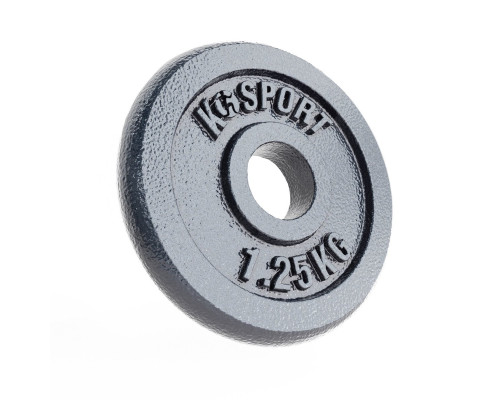 Диск чавунний  K-SPORT O1.25 1,25 кг